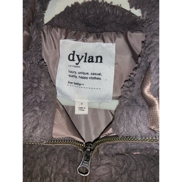 Dylan Womens Faux Fur Sherpa Vest With Zipper Closure - Small - Picture 2 of 3
